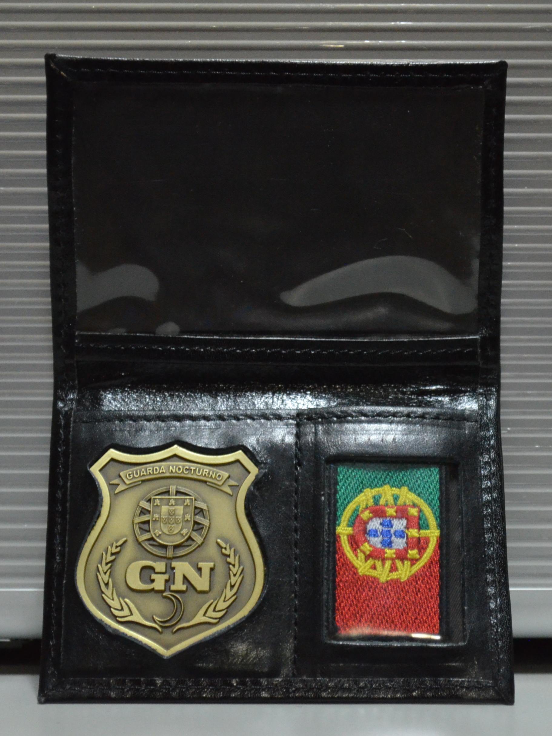 Carteira de bolso de identificação